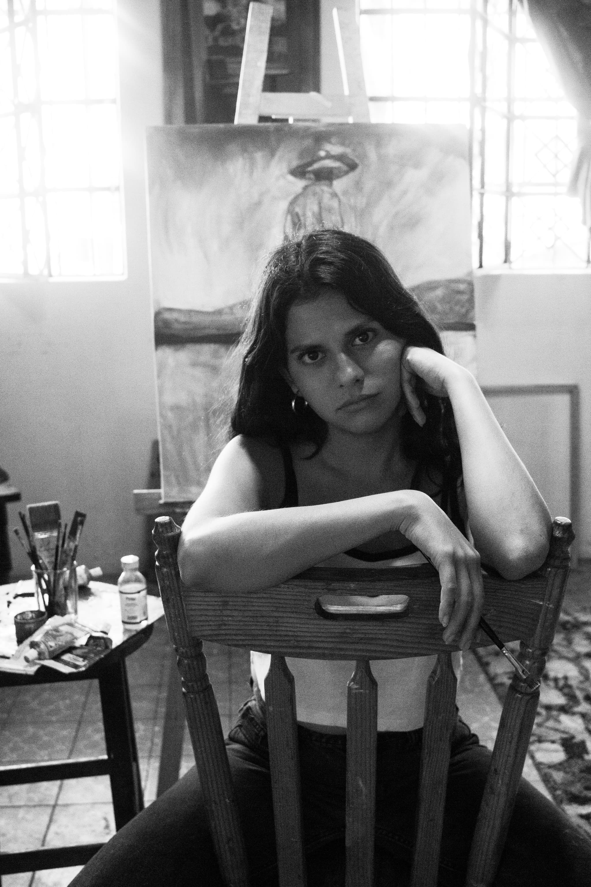 Retrato de Sara Gamar